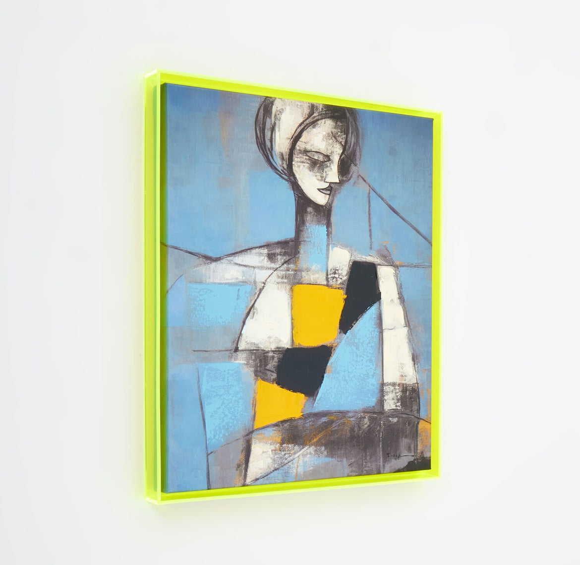Abstract Face Acrylic/Canvas Wall Art