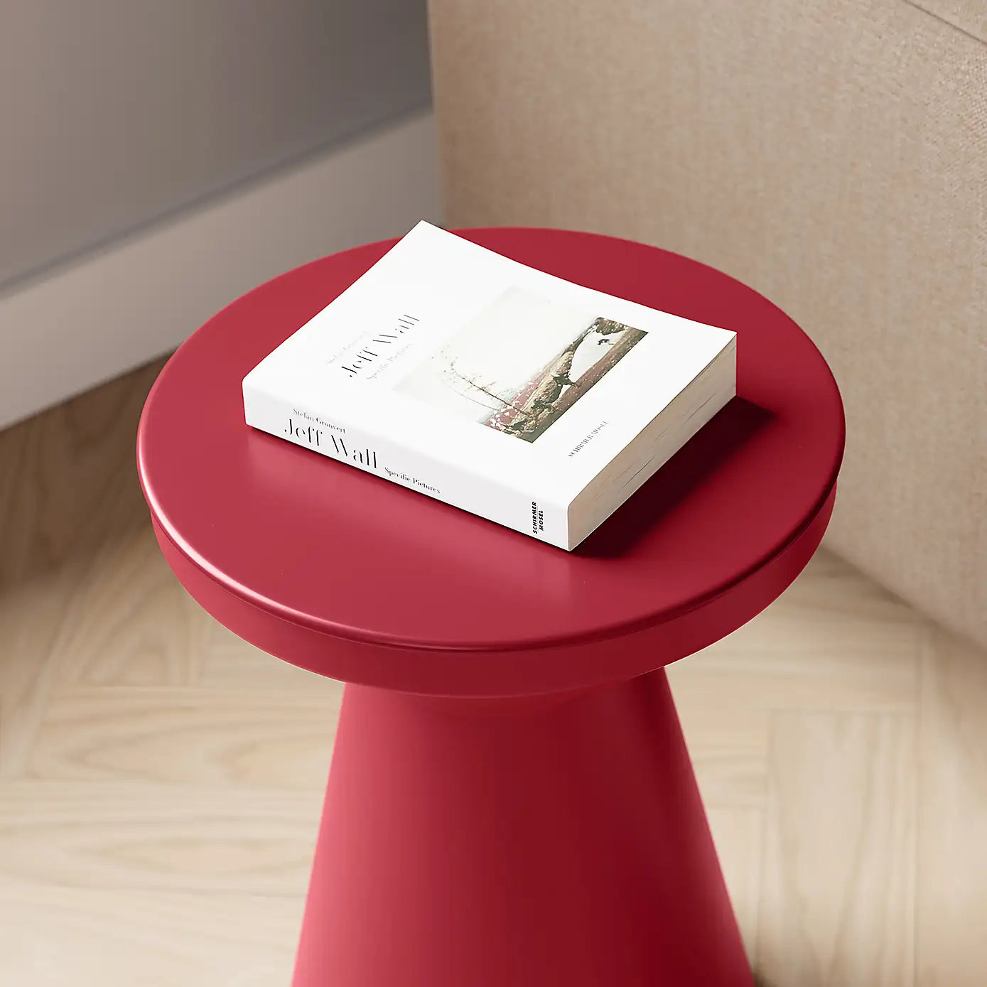 Rhubarb Metal Side Table