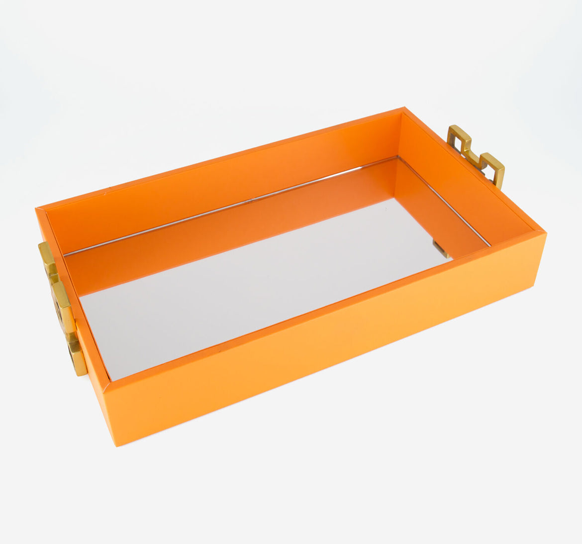 Orange Decorative Tray