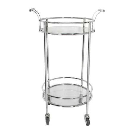 Silver Drinks Trolley