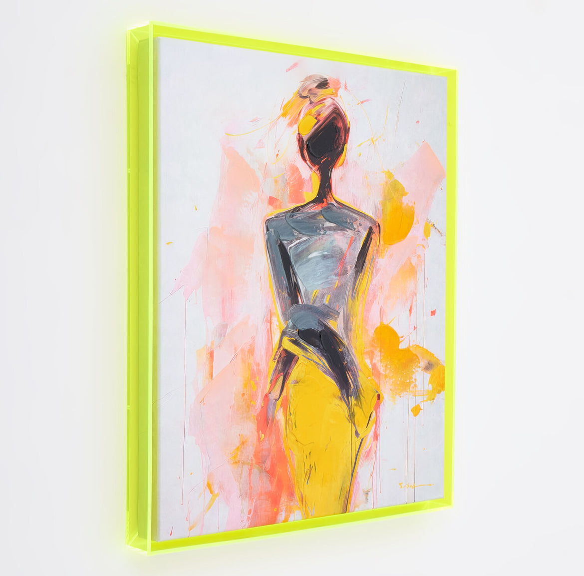 Abstract Face Acrylic/Canvas Wall Art
