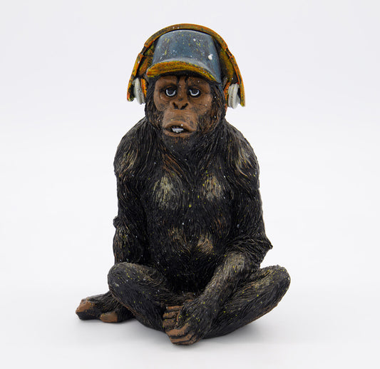 Sitting Monkey Ornament