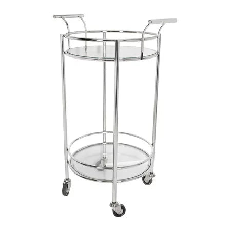 Silver Drinks Trolley