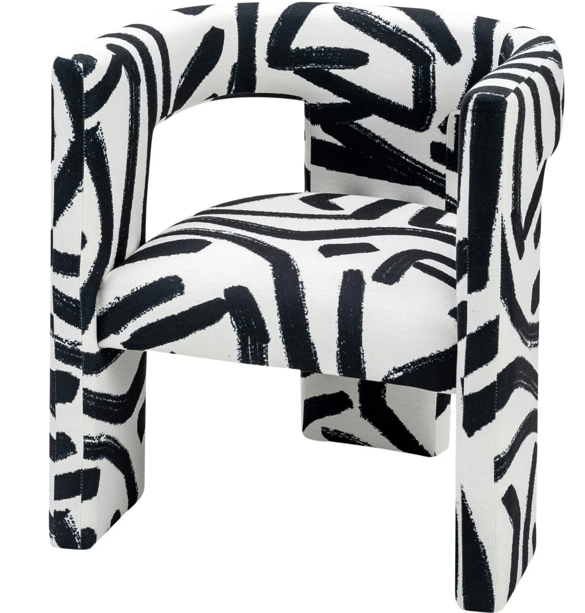 Monochrome Accent Armchair