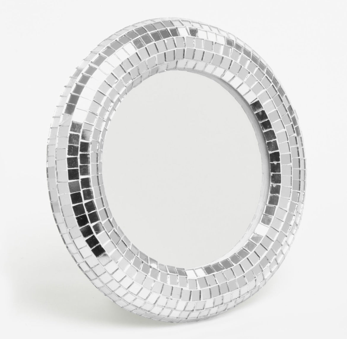 Round Mosaic Mirror