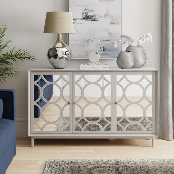 Large  Stylish Grey Sideboard