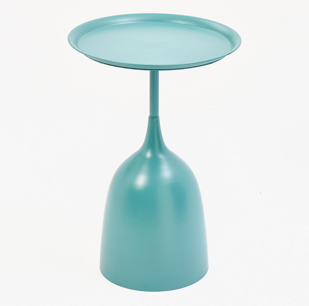 Green Enamel Side Table