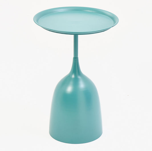 Green Enamel Side Table