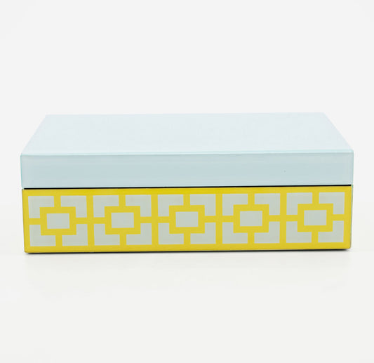 Yellow Fancy Jewellery Box