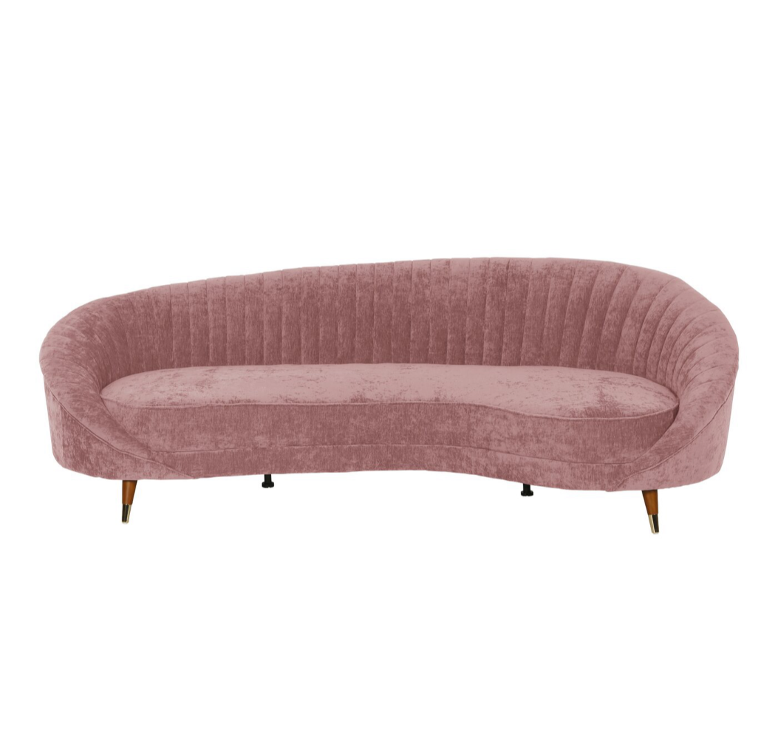 Pink Accent Lounge Sofa